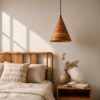 Whisper of Dusk Wooden Lamp