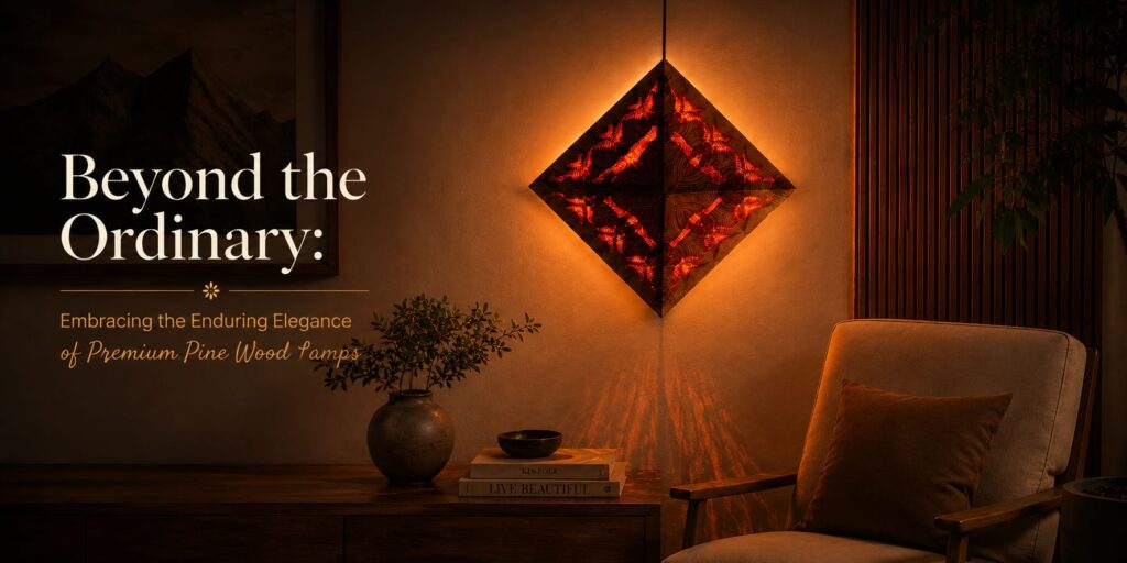 Beyond the Ordinary: Embracing the Enduring Elegance of Premium Pine Wood Lamps